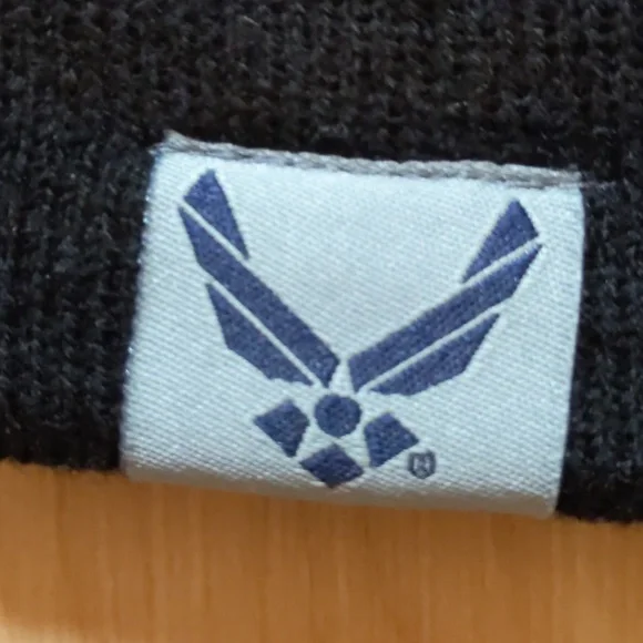 3 Air Force Beanie Hats, New, set - Picture 5 of 9